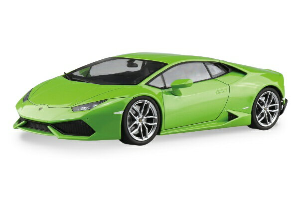 青島文化｜AOSHIMA 1/24 プリペイントモデル No.4-A ‘14 ランボルギーニ ウラカン グリーン 【代金引換配送不可】