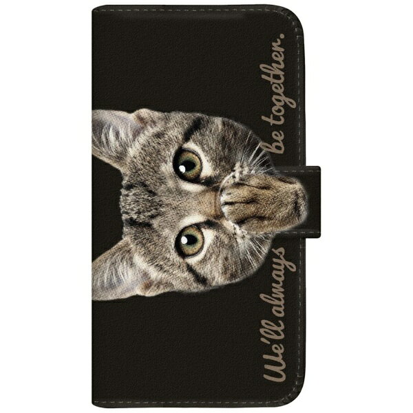 with NYAGOはお洒落でかわいい人気の猫デザインブランド。しっかりとした質感の厚手タイプ手帳型。■「猫びより」など雑誌やメディアにも多数紹介されました。個性的な可愛いニャンコは超目立ちます！■しっかりとした質感の厚手タイプ手帳型ケースを汚れに強いフェイクレザー（合皮）で仕上げました。■丁寧な縫製、しっかりとした質感は手帳型ならではの存在感。内側にはカードポケットを3つ装備。■開閉は簡単なマグネット式です。側面上部にはストラップの取付ができます。※商品写真はサンプルです。実際の製品では印刷位置やカメラ穴の形状、ポリカの色が異なる場合があります。