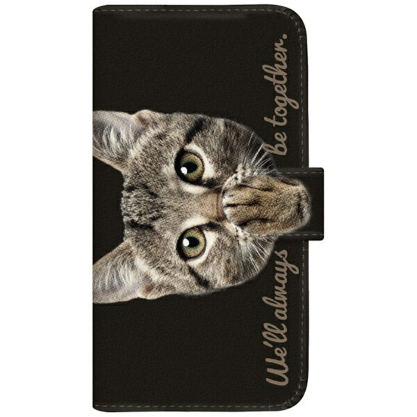 with NYAGOはお洒落でかわいい人気の猫デザインブランド。しっかりとした質感の厚手タイプ手帳型。■「猫びより」など雑誌やメディアにも多数紹介されました。個性的な可愛いニャンコは超目立ちます！■しっかりとした質感の厚手タイプ手帳型ケースを汚れに強いフェイクレザー（合皮）で仕上げました。■丁寧な縫製、しっかりとした質感は手帳型ならではの存在感。内側にはカードポケットを3つ装備。■開閉は簡単なマグネット式です。側面上部にはストラップの取付ができます。※商品写真はサンプルです。実際の製品では印刷位置やカメラ穴の形状、ポリカの色が異なる場合があります。
