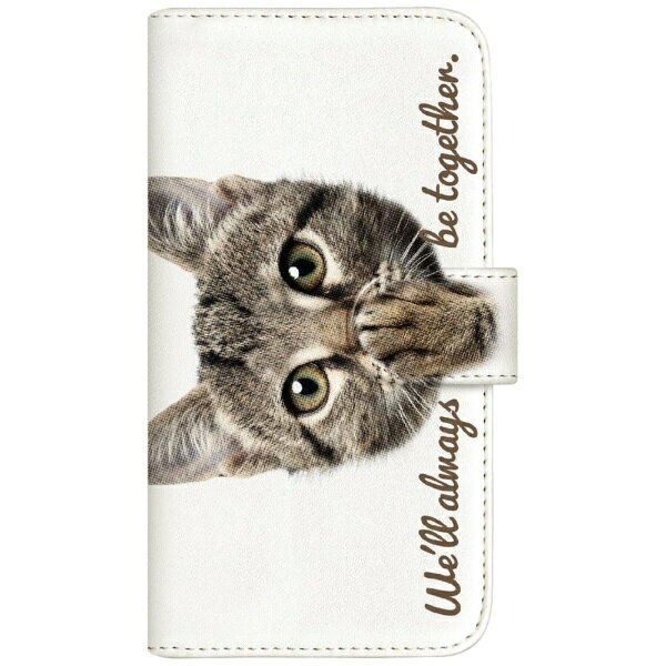 with NYAGOはお洒落でかわいい人気の猫デザインブランド。しっかりとした質感の厚手タイプ手帳型。■「猫びより」など雑誌やメディアにも多数紹介されました。個性的な可愛いニャンコは超目立ちます！■しっかりとした質感の厚手タイプ手帳型ケースを汚れに強いフェイクレザー（合皮）で仕上げました。■丁寧な縫製、しっかりとした質感は手帳型ならではの存在感。内側にはカードポケットを3つ装備。■開閉は簡単なマグネット式です。側面上部にはストラップの取付ができます。※商品写真はサンプルです。実際の製品では印刷位置やカメラ穴の形状、ポリカの色が異なる場合があります。