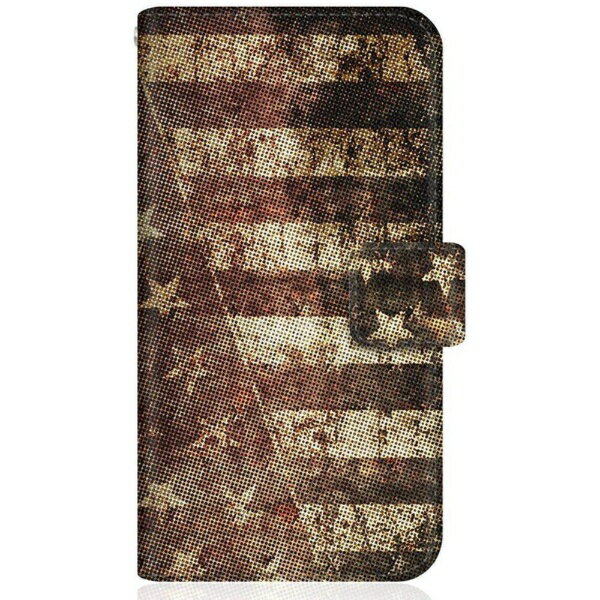 CaseMarket｜ケースマーケット CaseMarket Pixel6a スリム手帳型ケース アメリカン モノトーン ブラック フラッグス ヴィンテージ プリント NY Pixel6a-BCM2S2311-78