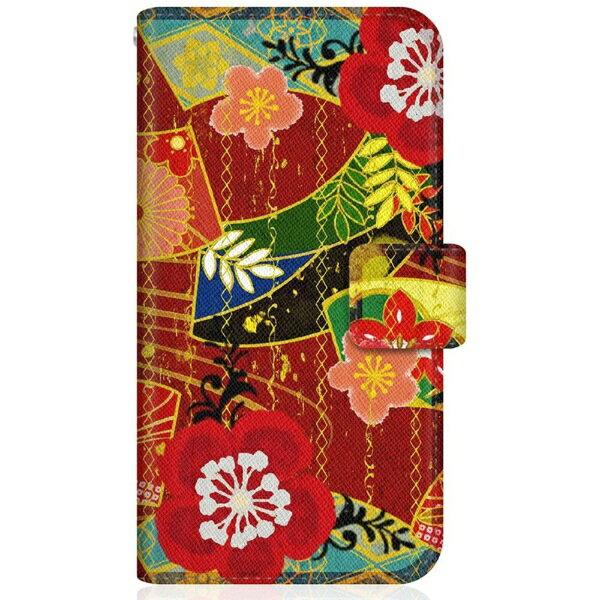 CaseMarket｜ケースマーケット CaseMarket GA02998 スリム手帳型ケース 和柄 大花 スリム ダイアリー GA02998-BCM2S2238-78
