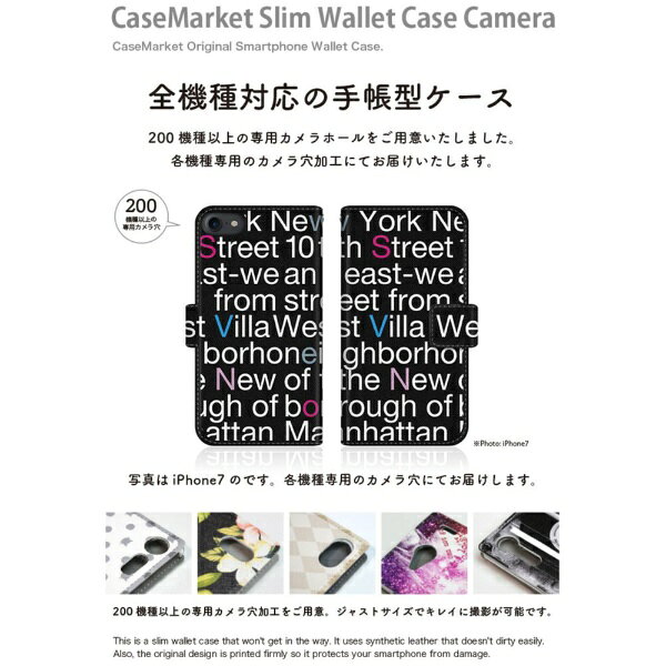 CaseMarket｜ケースマーケット CaseMarket Pixel6a スリム手帳型ケース New York T...