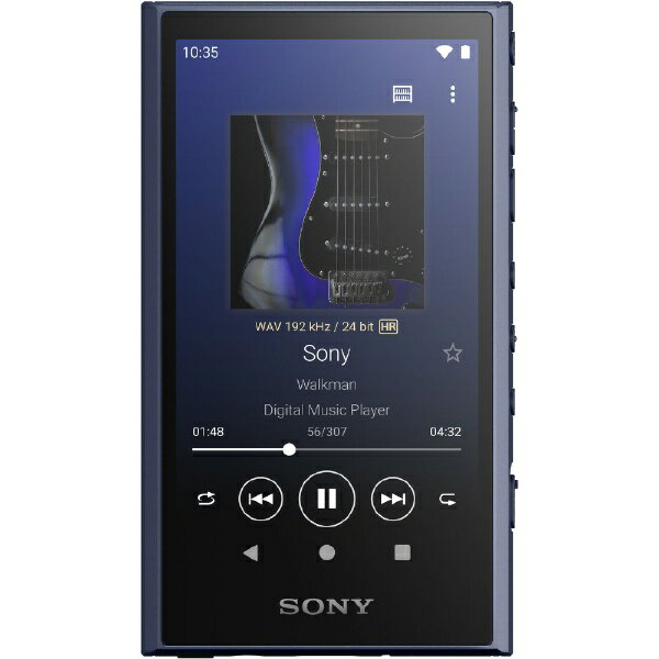 オーディオ ソニー｜SONY ウォークマンWALKMAN2023年モデル ブルー NW-A307 LC [ハイレゾ対応 /64GB]