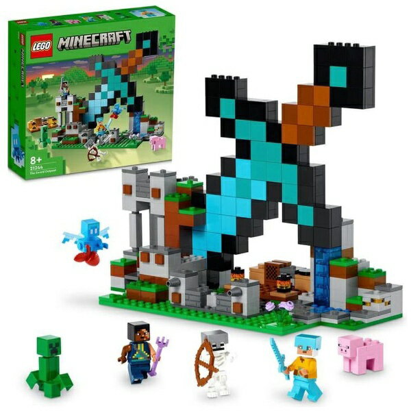 レゴ マインクラフト（売れ筋ランキング） レゴジャパン｜LEGO LEGO（レゴ） 21244 マインクラフト ダイヤモンドの剣の基地