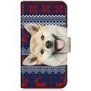 CaseMarket|ケースマーケット CaseMarket iPhone12ProMax スリム手帳型ケース ZAKKA ZOO ノート キュート つぶらな瞳 柴犬 ワンワン 北欧柄 クリスマス カラー iPhone12ProMax-BCM2S2823-78