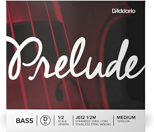 D’Addario｜ダダリオ ウッドベース弦 J612 1/2M