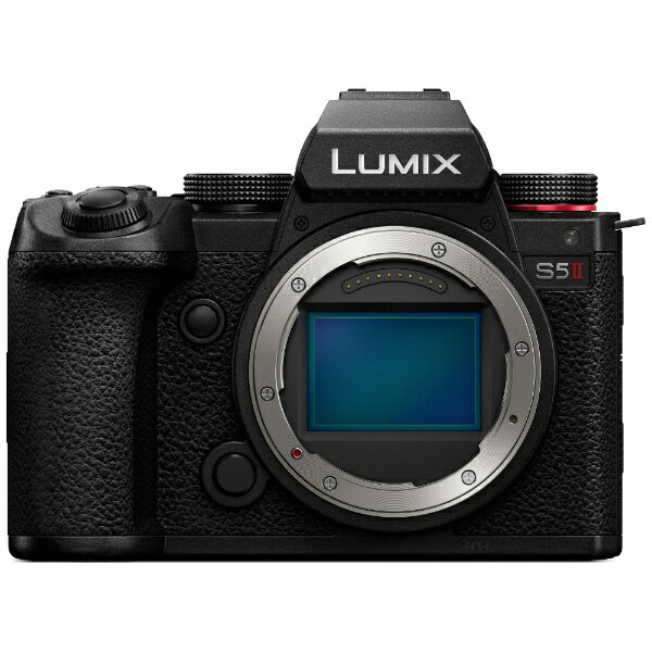 パナソニック｜Panasonic LUMIX S5II ミラーレス一眼カメラ ブラック DC-S5M2 [ボディ単体]