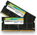 SILICONPOWERbVRp[ ݃ SP032GBLFU240B22 DDR4 SODIMM SP064GBSFU320F22 [SO-DIMM DDR4 /32GB /2]