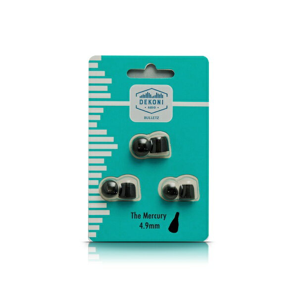 Dekoni Audio｜デコニオーディオ ノズル径4.9mmイヤホン用 イヤーピース S/M/L 各1ペア ETZ-MERCURY-PL