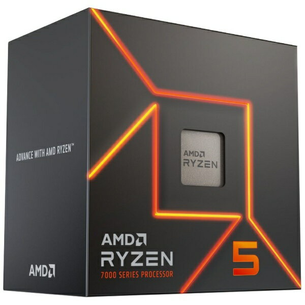 AMD｜エーエムディー 〔CPU〕AMD Ryzen5 7600 With Wraith Stealth Cooler （Zen4） 100-100001015BOX AMD Ryzen 5 /AM5 /グラフィックス搭載