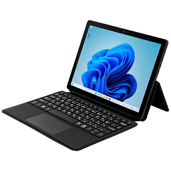 aiwa｜アイワ ノートパソコン 2in1タブレットPC ブラック JA2-TBW1001 [10.5型 /Windows11 Pro /intel Celeron /メモリ：4GB /2023年1月モデル]