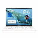 ASUS｜エイスース ノートパソコン Zenbook S Flip 13 OLED リファインドホワイト UP5302ZA-LX206WS 