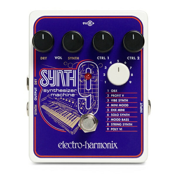 electro-harmonix｜エレクトロハーモニックス エフェクター SYNTH9