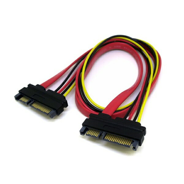 Conversion Master SATA + SATA Power Extension Cable 50cm Red SA7855