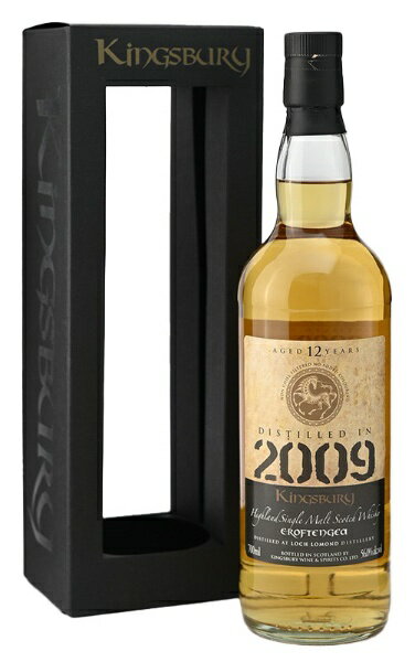 ウイスキー キングスバリー ゴールド クロフテンギア 2009 12年 700ml【ウイスキー】 【代金引換配送不可】