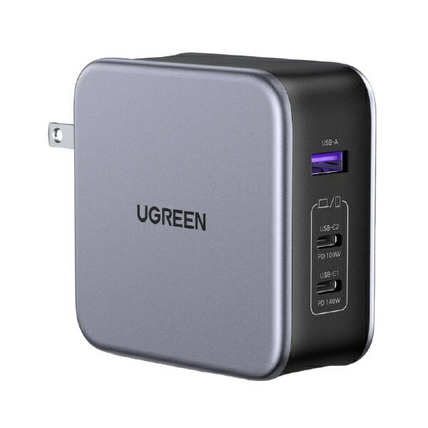 UGREEN�b���[�O���[�� �[�d��@140W Gary 90548