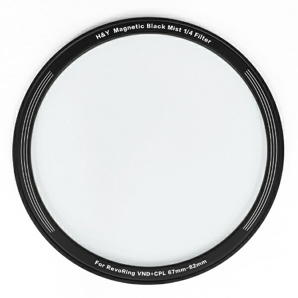 H&Y｜エイチアンドワイ クリップオン ブラックプロミスト 46-62mm 1/4 ブラック RM...