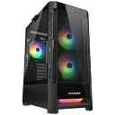 COUGARbN[K[ PCP[X [ATX /Micro ATX /Extended ATX /Mini-ITX /CEB] Duoface RGB ubN DuofaceRGB-Black