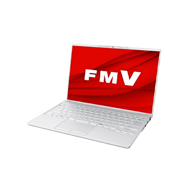 富士通｜FUJITSU ノートパソコン FMV LIFEBOOK UH90/H1 シルバーホワイト FMVU90H1W 