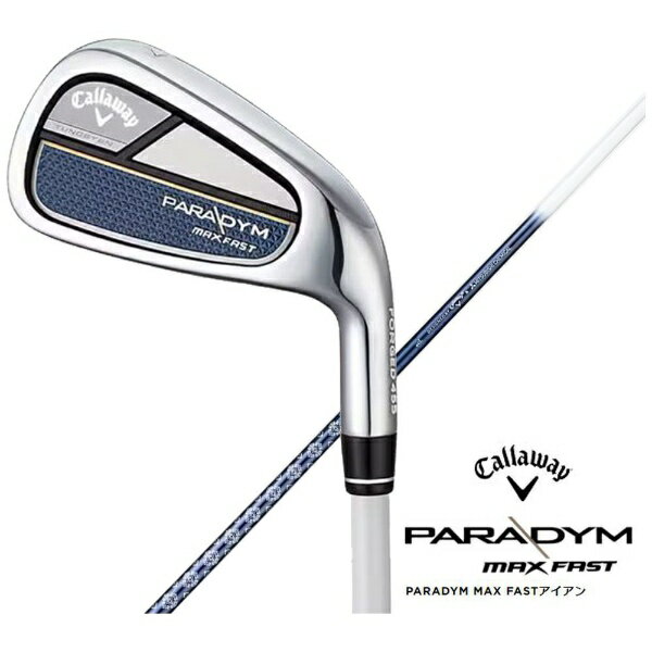 Callaway ǥ 󥻥å PARADYM MAX FAST IRONS 5ܥå #79PwSw ELDIO 40 for Callaway Ť(Flex)A