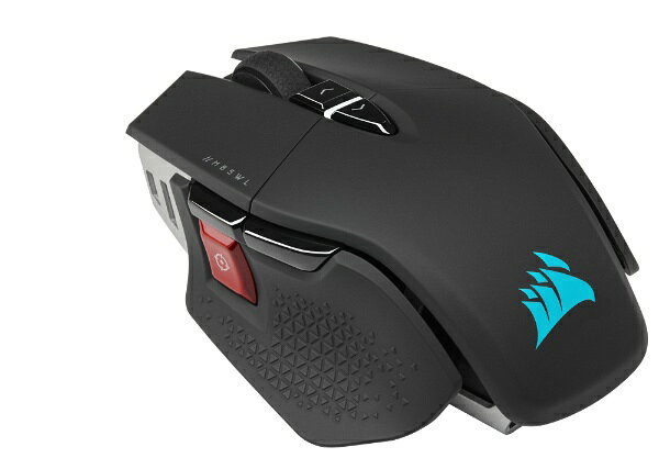 楽天ビック(ビックカメラ×楽天)のCORSAIR｜コルセア ゲーミングマウス M65 RGB ULTRA Wireless Black ブラック CH-9319411-AP2 [光学式 /有線／無線(ワイヤレス) /8ボタン /Bluetooth・USB]｜アングル2