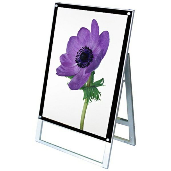 常磐精工｜Tokiwa-Seikou ポスター用スタンド看板マグネジ A1 片面 ブラック PSSKMN-A1KB