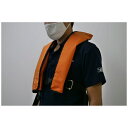 日本救命器具|NIPPOM LSA 膨張式救命胴衣 NQV-Atn型 橙 6300004701