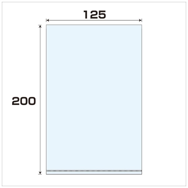 大洋社｜Taiyousha ポリプロピレン袋（PP）厚み0.03 1000枚 幅125x長さ200mm