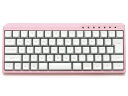 FILCO｜フィルコ キーボード Majestouch MINILA-R Convertible(静音軸) イチゴ FFBTR66MPS/NPK [有線・ワイヤレス /Bluetooth・USB]