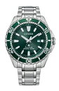 シチズン｜CITIZEN PROMASTER（プロマスター） エコ・ドライブ時計［ソーラー時計］ MARINEシリーズ ダイバー200m グリーン BN0199-53X