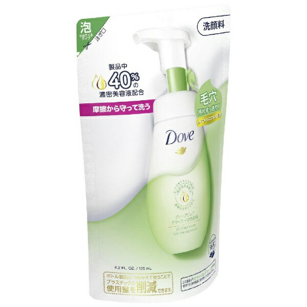 ユニリーバJCM｜Unilever Dove（ダヴ）クリーミー泡洗顔料 つめかえ用 125mL ディープピュア