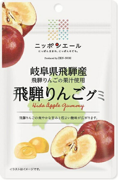 全国農協食品｜ZEN-NOH Foods 岐阜県飛騨産飛騨りんご グミ 40g 岐阜県飛騨産飛騨りん ...