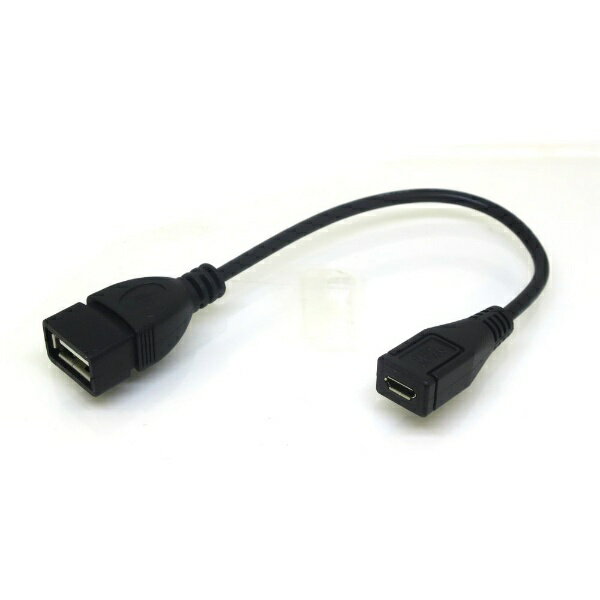 변환 명인 USB 중계 변환 어댑터 [USB-A 여성 - 여성 micro USB] 블랙 CA1884