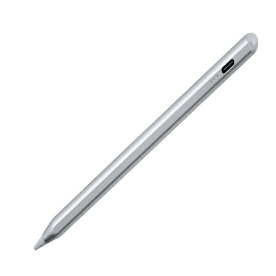 ハイハイ｜HI-HIGH 〔タッチペン：iPad用/USB充電式〕ハイ・スタイラス for iPad Hi-High シルバー HH-681