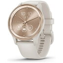 GARMINbK[~ vivomove TrendiBH[u ghjySuicaΉz GARMINiK[~j Ivory~Peach Gold 010-02665-71