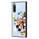 イングレム|Ingrem Xperia 10 IV / 『ディズニーキャラクター』/耐衝撃ハイブリッドケース KAKU / ミッキー&フレンズ_2 IQ-DXP...