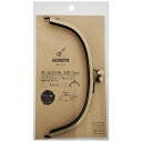 清原|KIYOHARA 差し込み口金・丸型(15cm)片カン バッグマイスター アンティックゴールド BM05-17