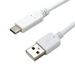 オズマ｜OSMA USB-A to Type-Cケーブル 3A対応 1.0m ホワイト　IH-UD3C100W IH-UD3C100W [Quick Charge対応]