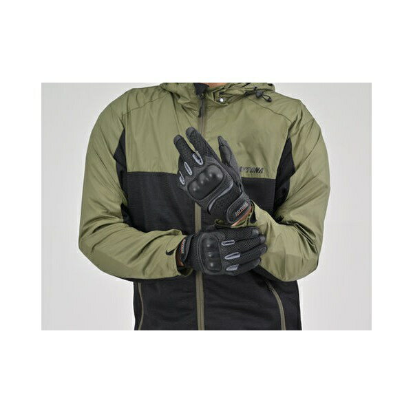 デイトナ｜DAYTONA DG-002　フルメッシュプロテクターグローブ　Lサイズ グレー 32417