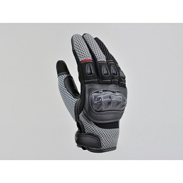デイトナ｜DAYTONA DG-003　カーボンメッシュグローブ　Sサイズ グレー 32435