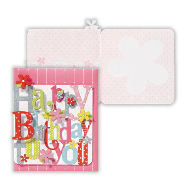 ニホンホールマーク｜Hallmark 誕生日カード　抜き文字・バースデー2 EAP-815-967