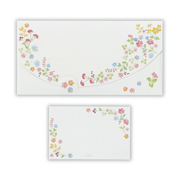 ニホンホールマーク|Hallmark 祝儀封筒 横型ワイルドフラワー2 EME-820-381