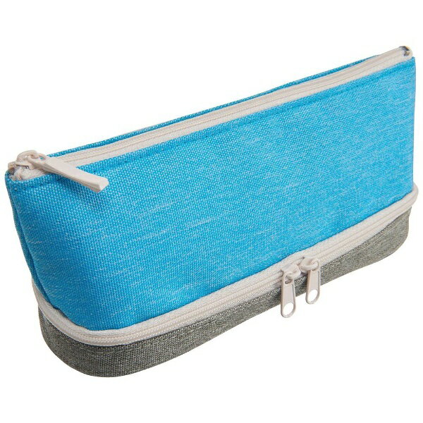 レイメイ藤井｜Raymay Fujii 2レイヤーペンケース ブルー FY366A