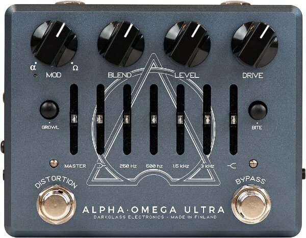 Darkglass Electronics｜ダークグラスエレクトロニクス エフェクター Alpha Omega UltraV2 with AuxIn