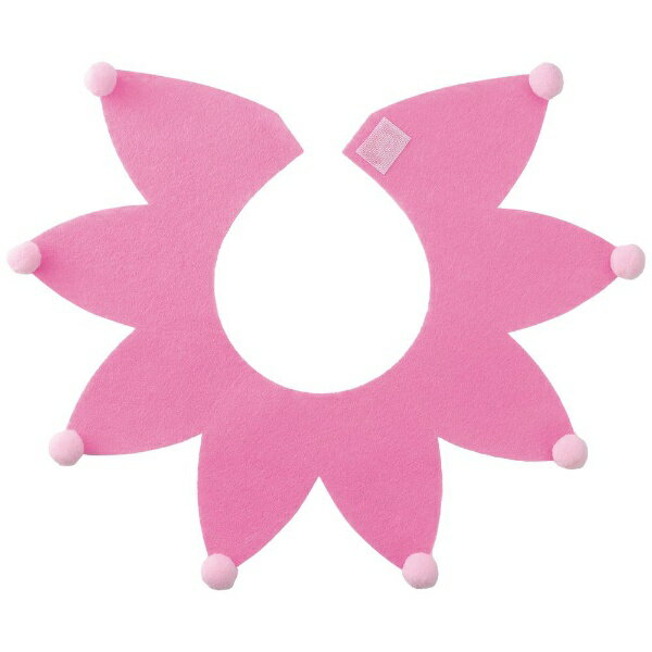 ワンポイントにかわいいフェルト襟！