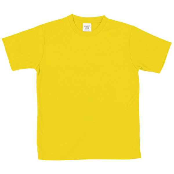 アーテック｜Artec ATドライTシャツ 150cm イエロー 150gポリ100％ 38389