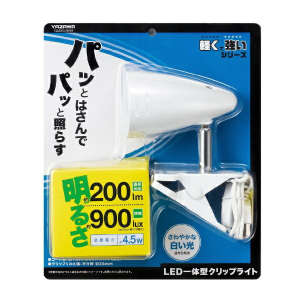 䥶YAZAWA LEDåץ饤 ۥ磻 CLLE03D08WH [LED /]