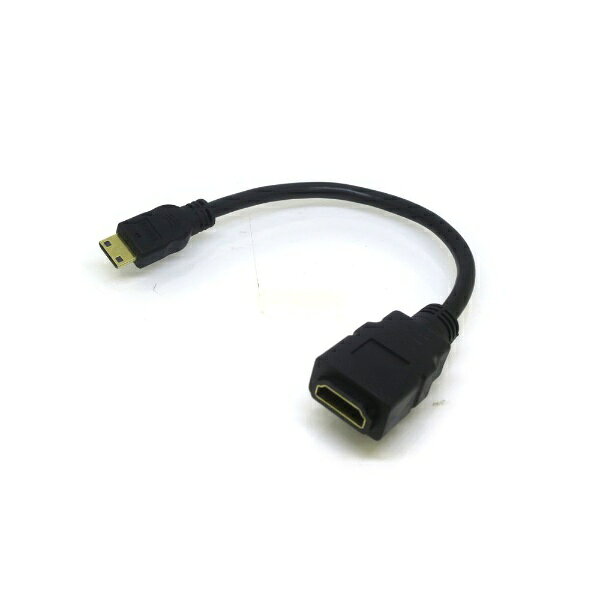 HDMI機器の映像をminiHDMI機器に出力するケーブルです。■手持ちのHDMIケーブルでminiHDMI搭載機器に接続するときに便利です。