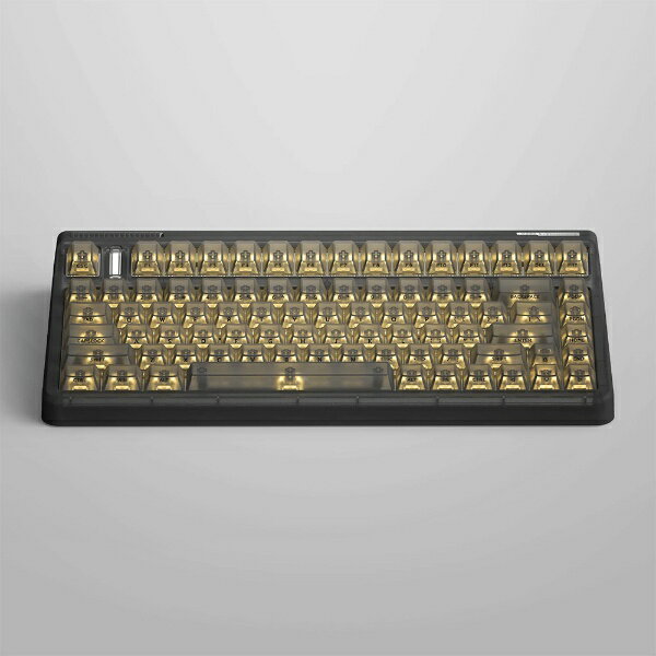 iQunix｜アイキューニックス ゲーミングキーボード OG80 RGB(TTC Golden Pink軸・英語配列) Dark Side (RS Version) iq-og80-dark-side-rs-rgb-ttc-golden-pink [有線・ワイヤレス /USB]